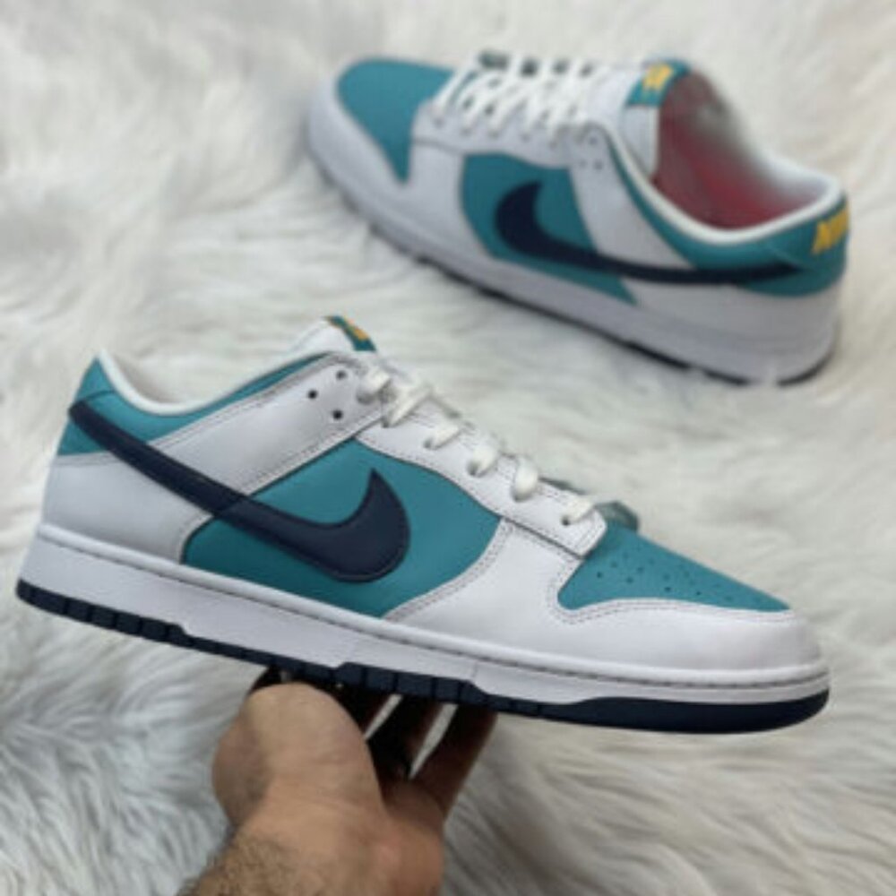 Nike Athletic Shoes - White and Teal